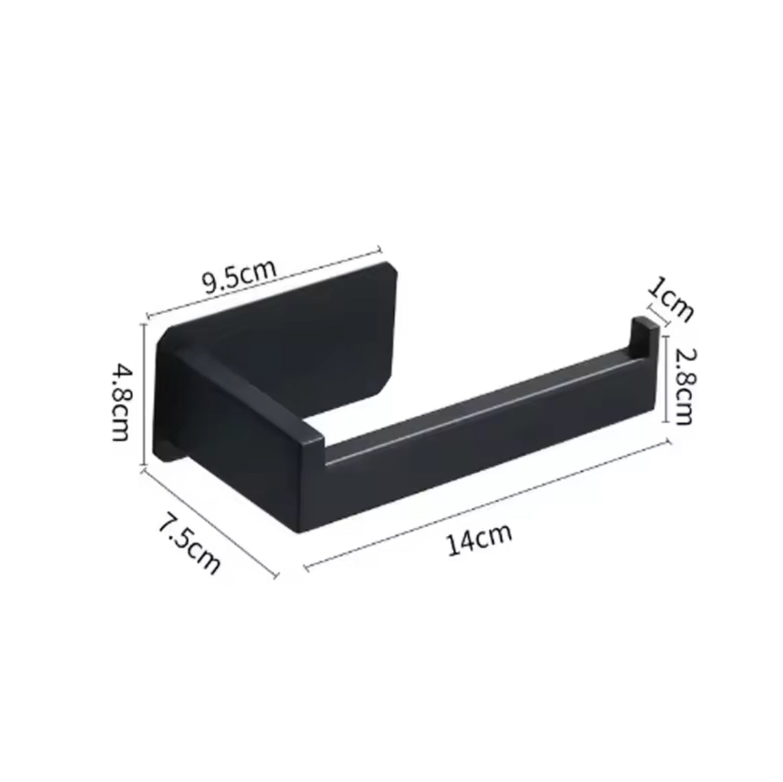 Stainless Steel Toilet Roll Holder Self Adhesive in Bathroom - Problems Solved