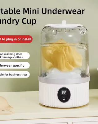 Mini Household Electric Washing Cup Underwear Socks - Problems Solved