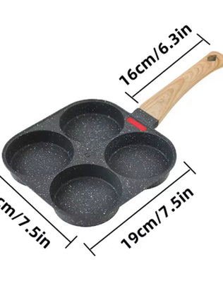 Egg Frying Pan Nonstick Coating Mini Skillet, Comfortable Handle - Problems Solved