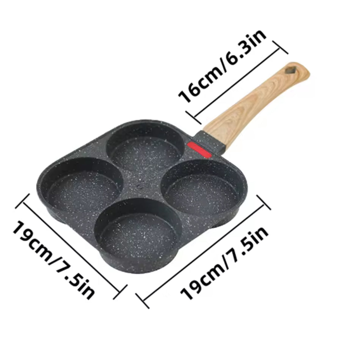 Egg Frying Pan Nonstick Coating Mini Skillet, Comfortable Handle - Problems Solved