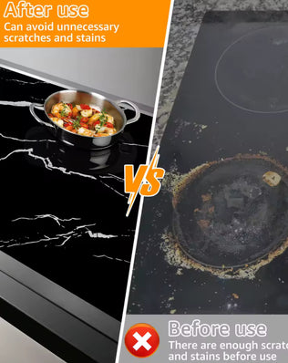 Induction Cooktop Mat Silicone Cooker Covers Anti-Scratch - Problems Solved