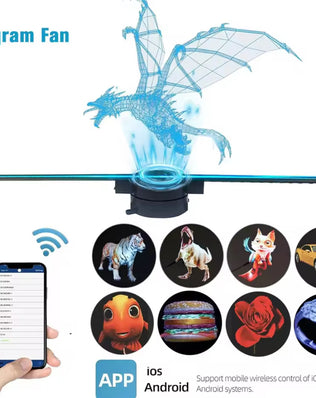 3D Hologram Fan 16.5in 2000x224 WiFi 3D Projector - Problems Solved