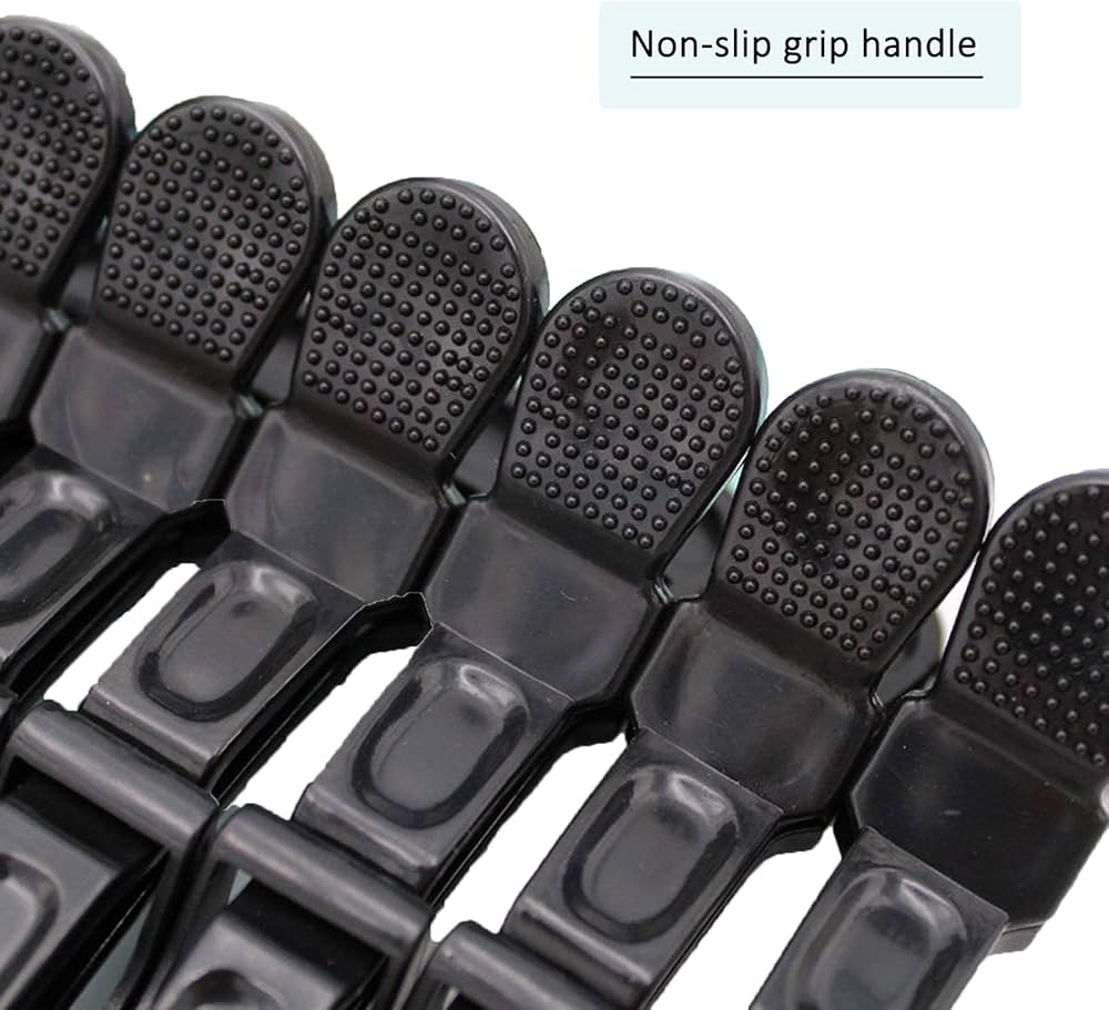 Problems Solved crocodile hair clips barrette, professional styling sectioning clamps, metal hair clips for sectioning and styling hair.