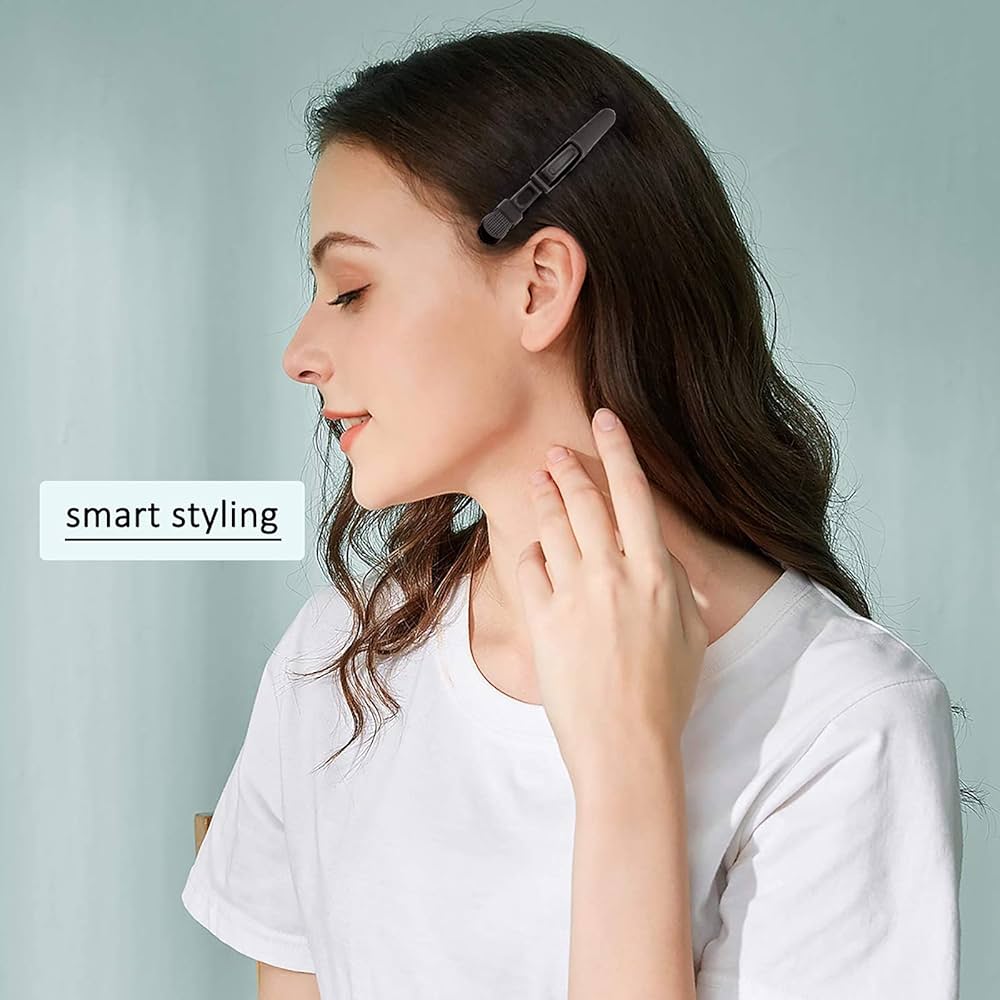 Problems Solved crocodile hair clips barrette for professional styling, sectioning and securing hair during styling or cutting.