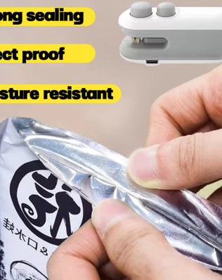 2-in-1 Rechargeable Mini Bag Sealer - Problems Solved