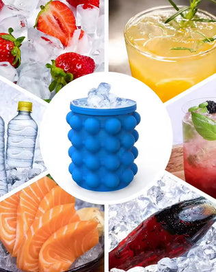 Ice Cube Maker Portable Bucket Wine Ice Cooler Beer Cabinet - Problems Solved