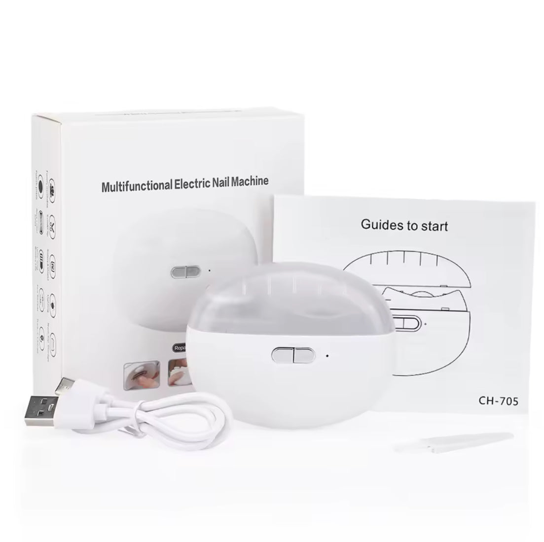 Electric Nail Clippers With Light Adult Baby Fingernails - Problems Solved