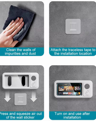 Shower Phone Holder with Bluetooth Speaker - Problems Solved