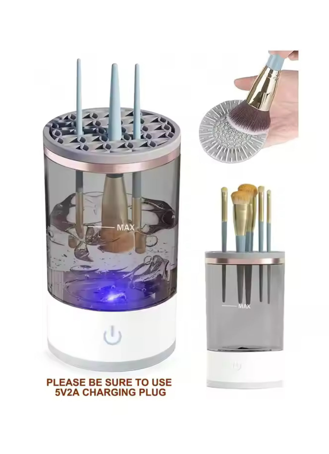 USB Plug Portable Electric Makeup Brush Cleaner - Problems Solved
