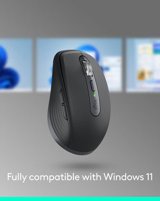Problems Solved Logitech MX Anywhere 3S compact wireless mouse with fast scrolling and 8K DPI for any surface.
