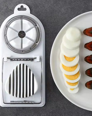2-in-1 Stainless Steel Egg Cutting Tool - Problems Solved
