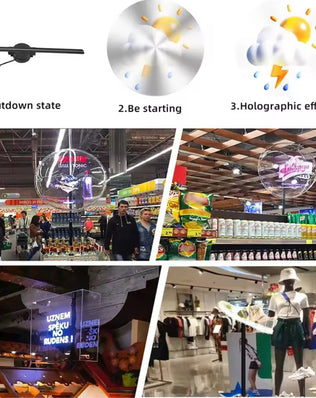 3D Hologram Fan 16.5in 2000x224 WiFi 3D Projector - Problems Solved