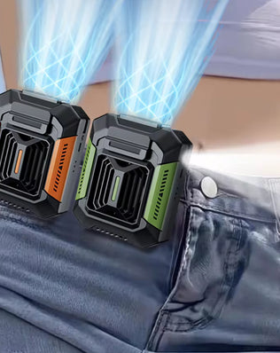 Portable Rechargeable Waist & Neck Fan with Light and Power Bank - Problems Solved