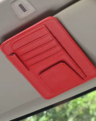 Car Visor Organizer Multi-Pocket Pouch Bag Card Glasses Storage - Problems Solved