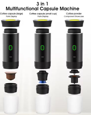 Portable 3-in-1 Wireless, Espresso Maker for Travel - Problems Solved