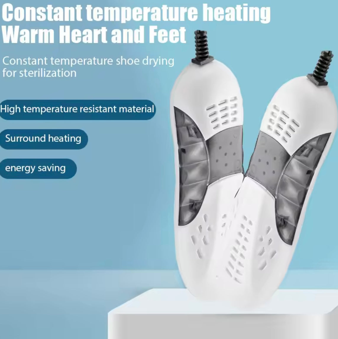 Electric Shoe & Boot Dryer with Fast Drying - Problems Solved