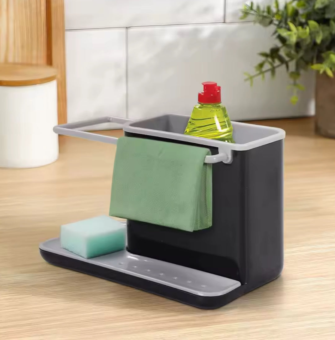 Kitchen Sponge Cloth Holder Sink Caddy Organiser - Problems Solved