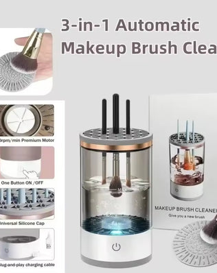 USB Plug Portable Electric Makeup Brush Cleaner - Problems Solved