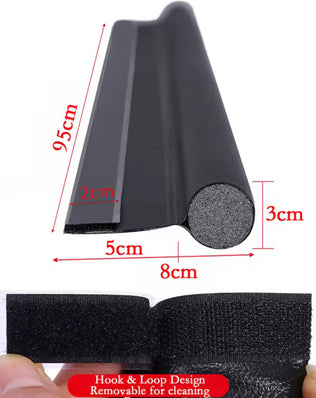 Adjustable Door Bottom Seal Strip Under Door Draft Stopper - Problems Solved