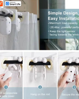 Smart Automatic Curtain Opener - Problems Solved