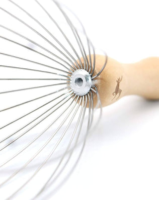 Problems Solved 28 Finger Head Scratcher and scalp massager with flexible fingers for relaxing head and scalp massage.
