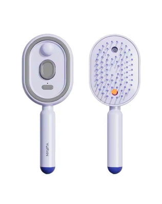 Problems Solved electric spray air massage comb with anti-tangle design and essential oil mist for straightening and hair care.