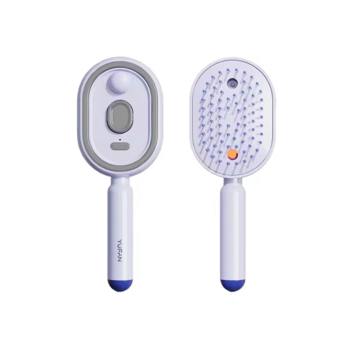 Problems Solved electric spray air massage comb with anti-tangle design and essential oil mist for straightening and hair care.