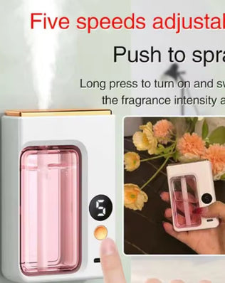 Automatic Aromatherapy Diffuser with Display for Air Freshening - Problems Solved