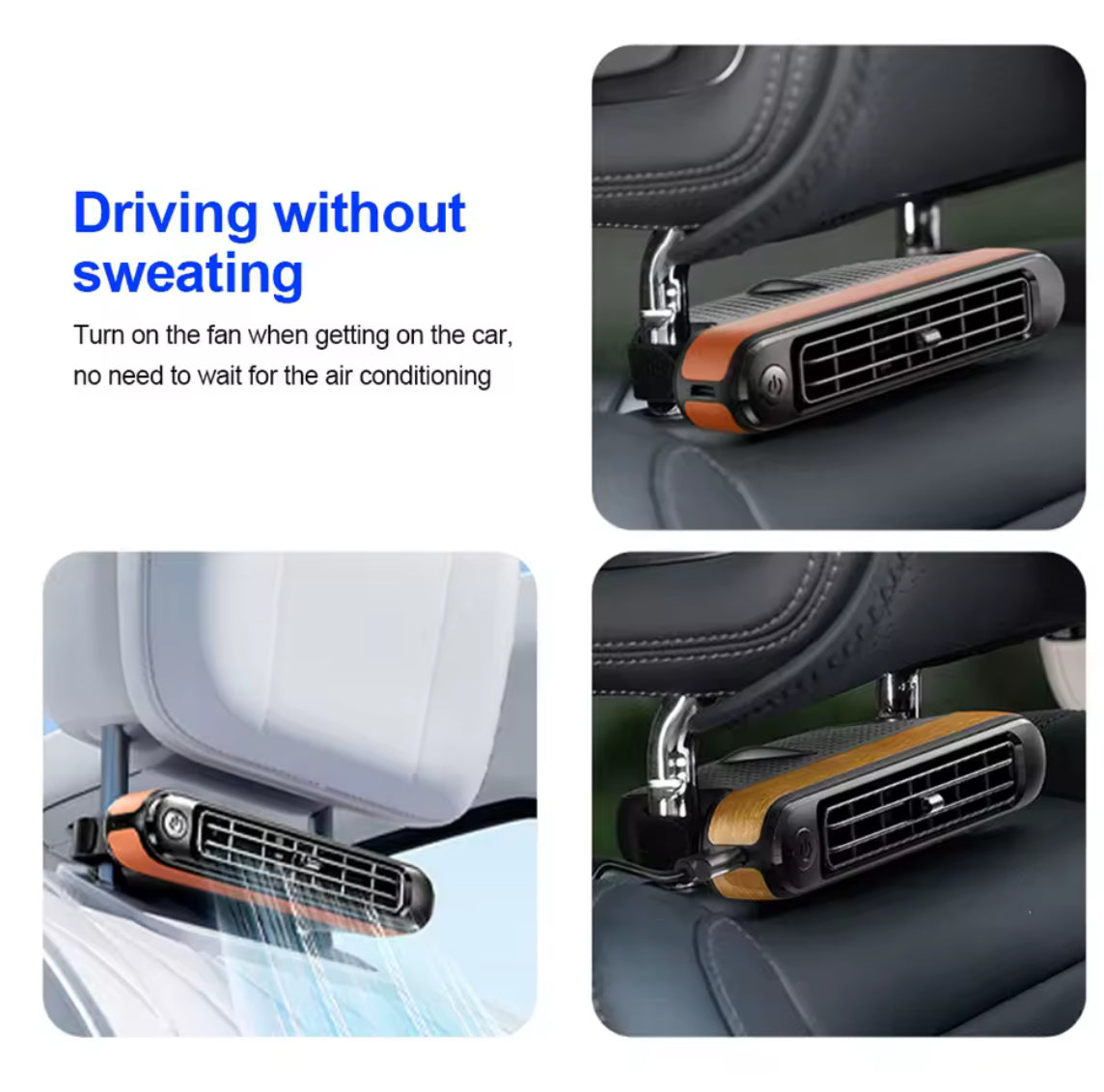 Portable Car Seat Cooling Fan - Problems Solved