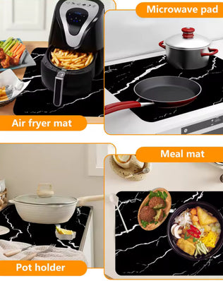 Induction Cooktop Mat Silicone Cooker Covers Anti-Scratch - Problems Solved