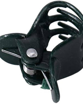 Problems Solved 100-pack plant support clips for garden stems, plastic mini stalk clips for flowers and vegetable plants.