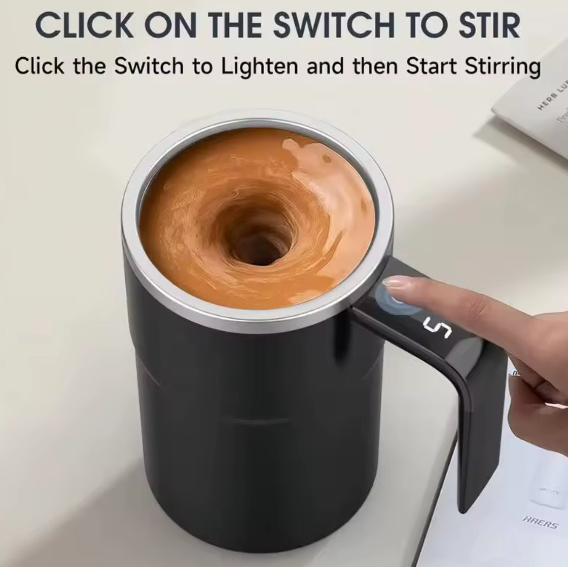Electric Coffee Self Mixing Mug - Problems Solved