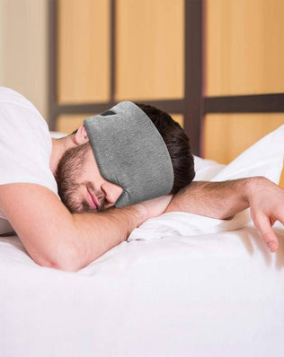 Problems Solved handmade cotton sleep mask with soft fabric and light blocking design for comfortable, restful sleep.