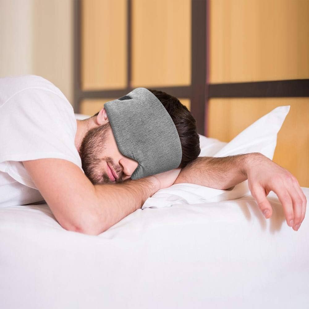Problems Solved handmade cotton sleep mask with soft fabric and light blocking design for comfortable, restful sleep.