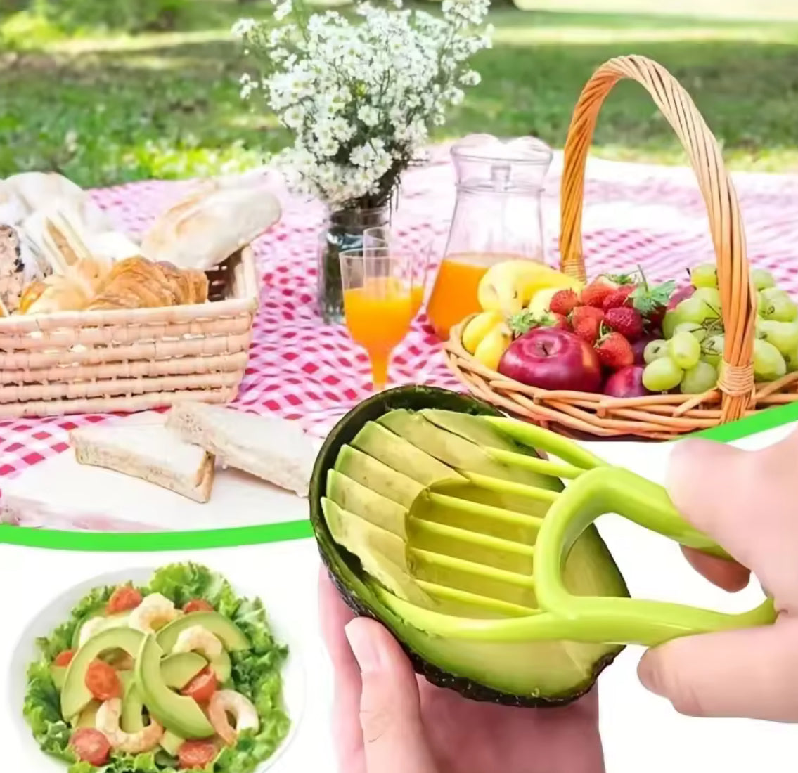 3-in-1 Avocado Cutting & Pitting Tool - Problems Solved