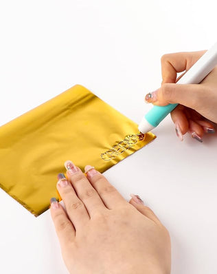 Problems Solved hot foil pens and roll set for card making, craft, scrapbooking, and drawing, featuring heated foil application tools.
