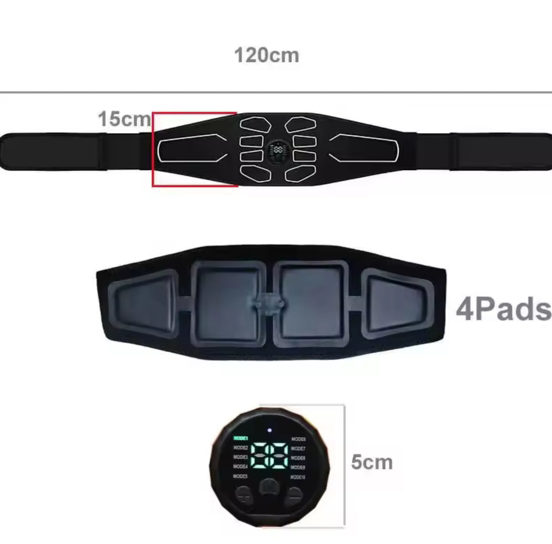 Muscle Stimulator Belt ABS Trainer - Problems Solved
