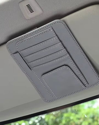 Car Visor Organizer Multi-Pocket Pouch Bag Card Glasses Storage - Problems Solved