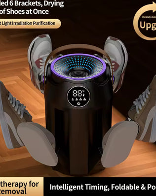 Intelligent Home Portable Folding Six Arms Shoe Dryer - Problems Solved