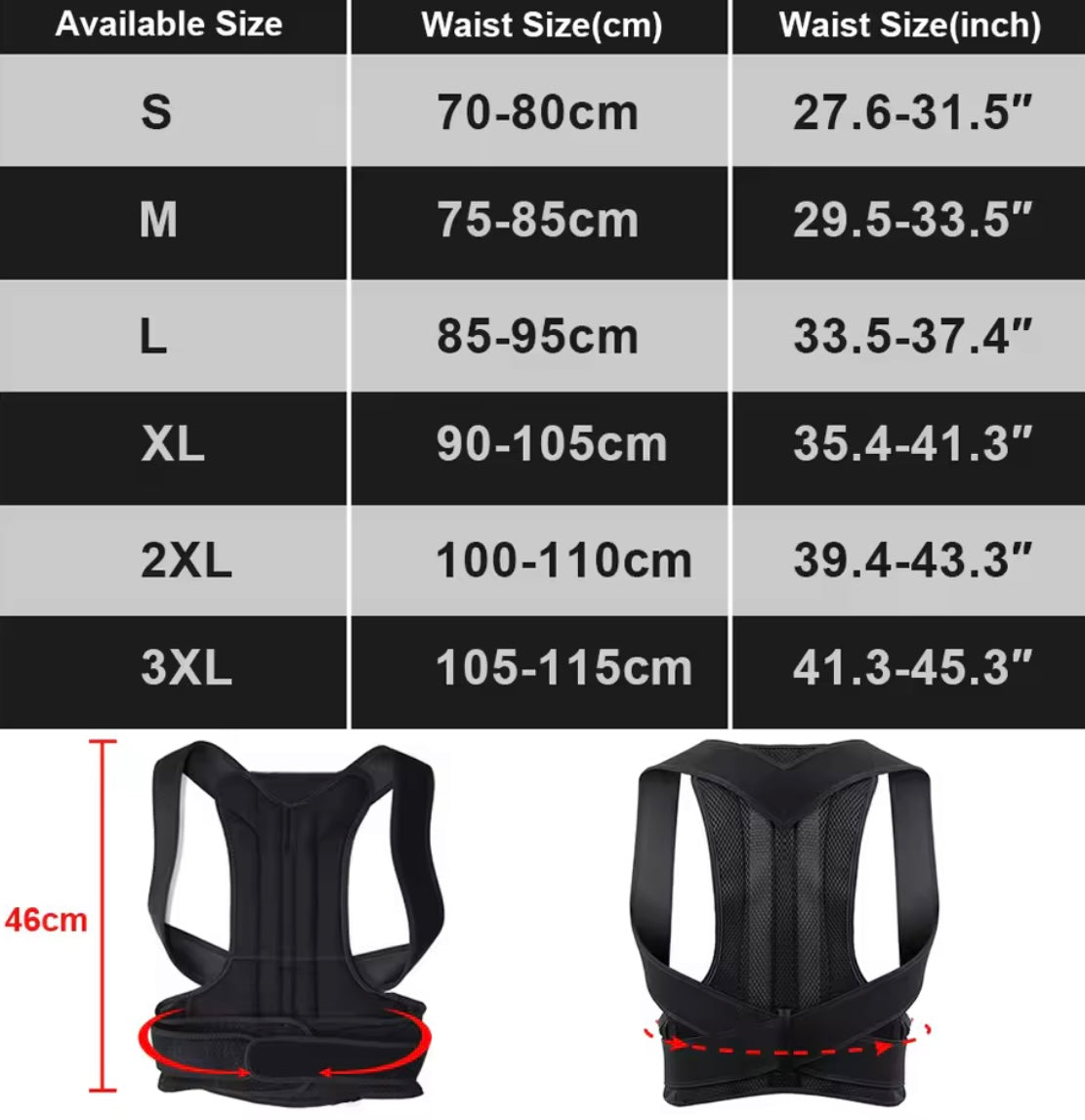 Back Brace Posture Corrector for Women and Men - Problems Solved