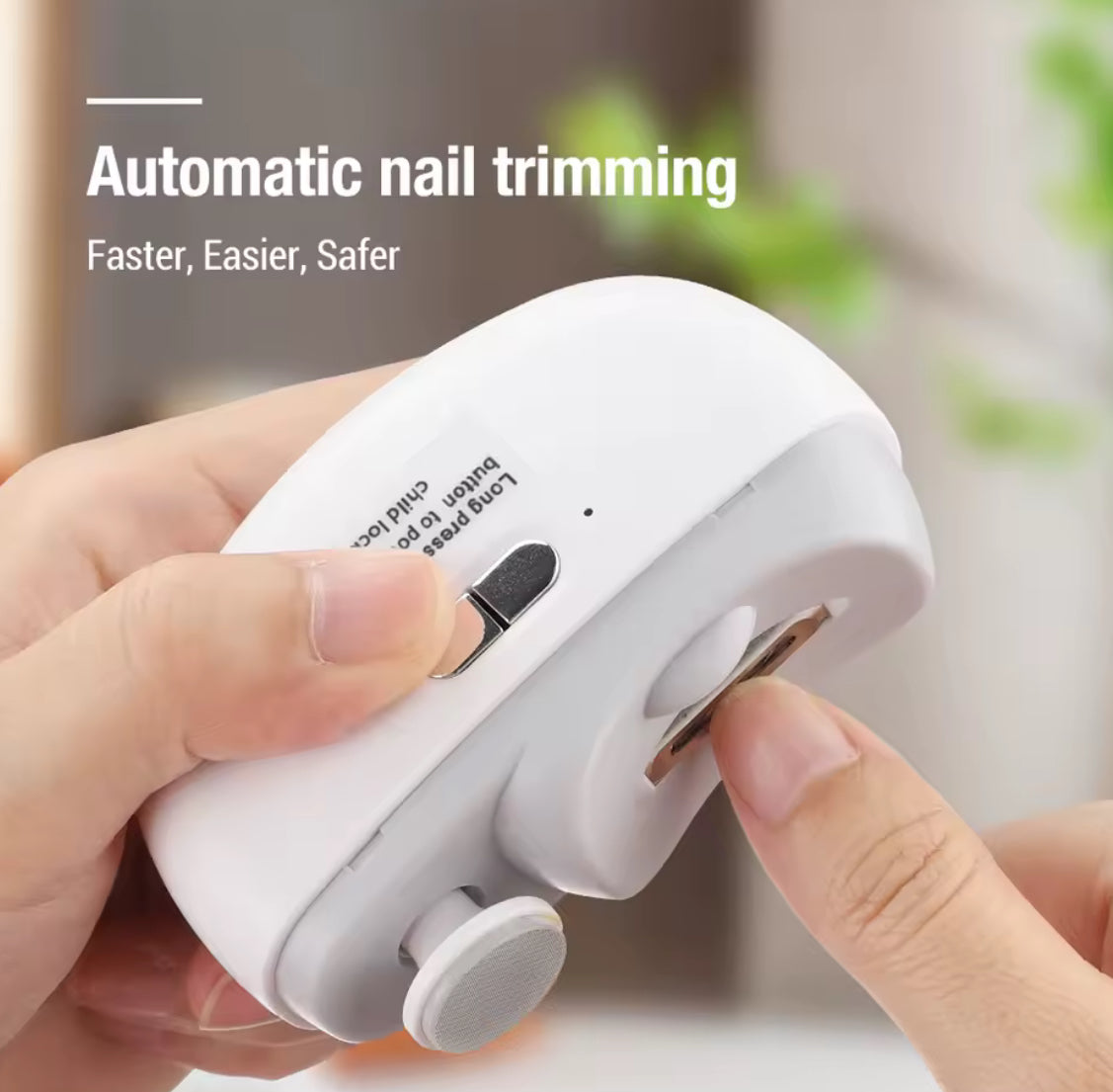 Electric Nail Clippers With Light Adult Baby Fingernails - Problems Solved