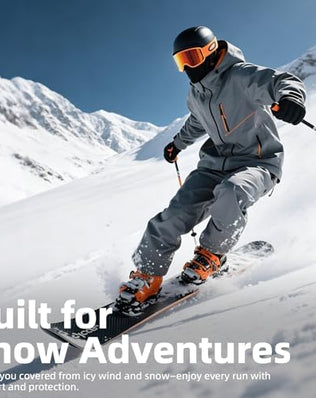 Problems Solved UV protection balaclava for men and women, ideal for motorcycle riding and snowboarding, fits snugly over the head.