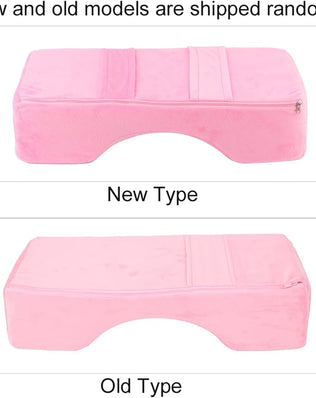 Beauty Memory Foam Pillow for eyelash extension, Problems Solved brand, designed for comfortable positioning in beauty salons.