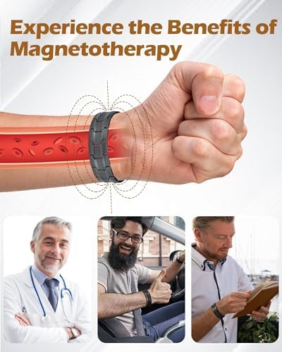 Solid copper magnetic bracelet for men with three ultra-strength magnets, featuring 3500 Gauss for therapeutic benefits.