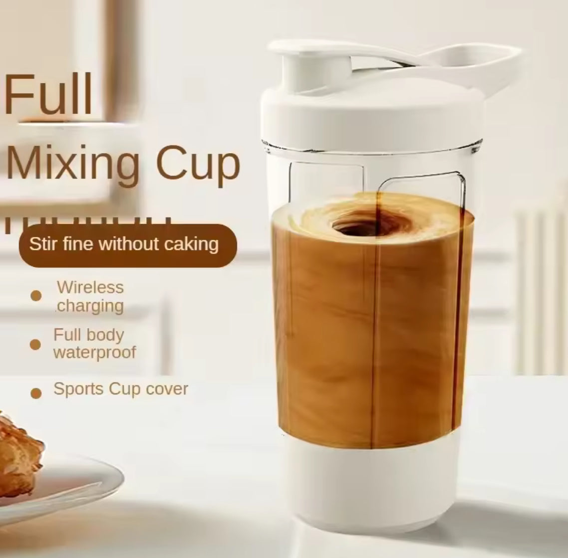 Portable Electric Protein Shaker Bottle USB Rechargeable Shaker Bottle - Problems Solved