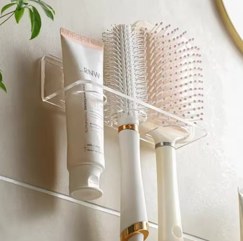 Acrylic Comb Holder Organizer Storage Shelf Clear Transparent - Problems Solved