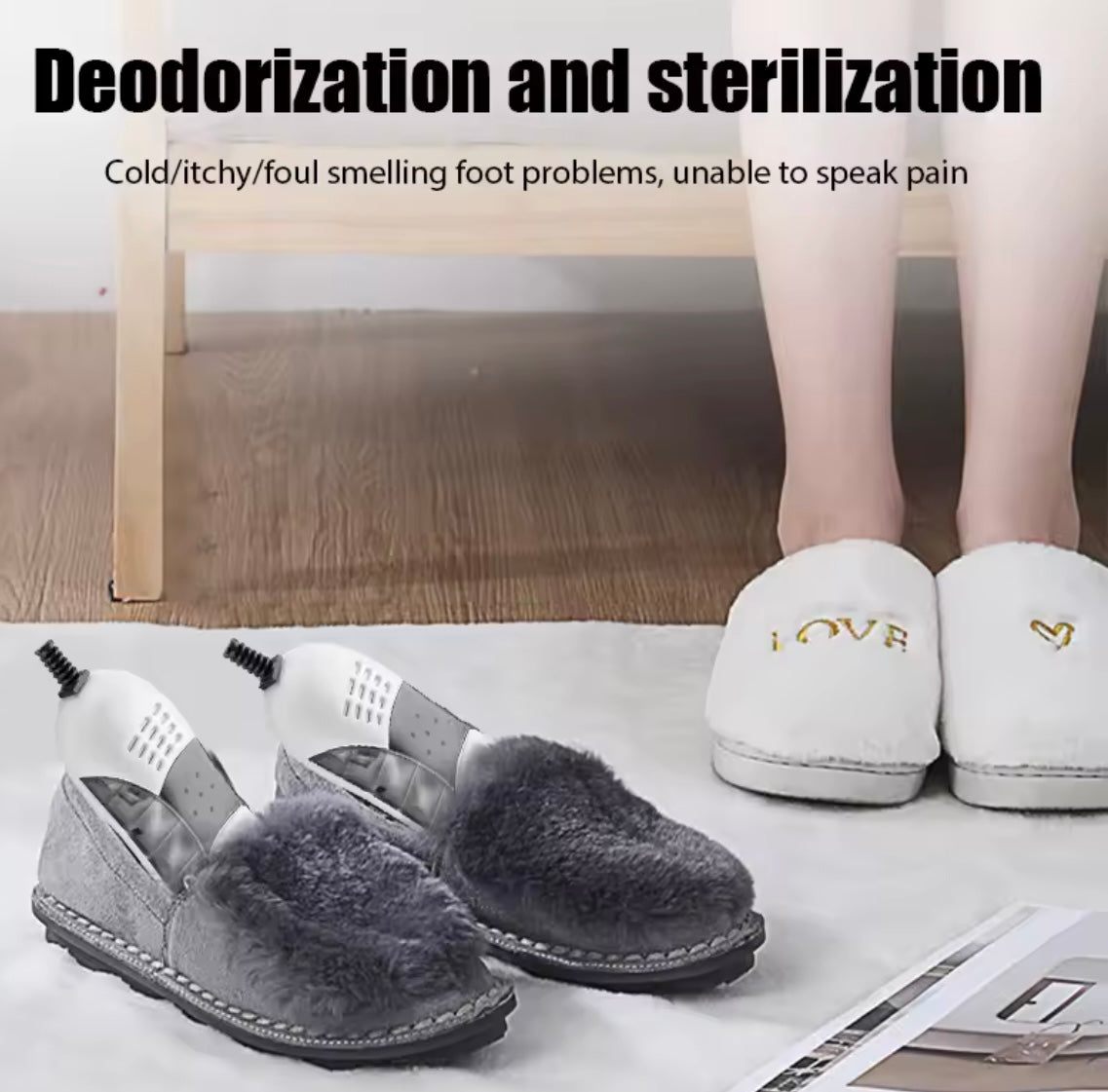 Electric Shoe & Boot Dryer with Fast Drying - Problems Solved