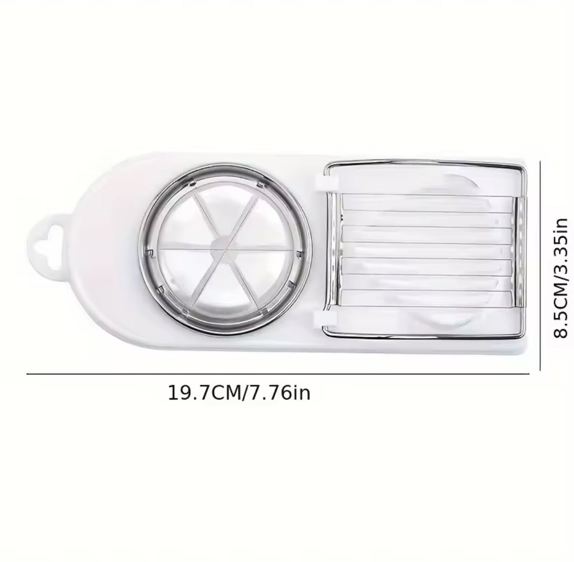2-in-1 Stainless Steel Egg Cutting Tool - Problems Solved