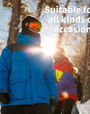 Problems Solved men's and women's UV protection balaclava for motorcycle and snowboard, showing a snug fit and breathable fabric.