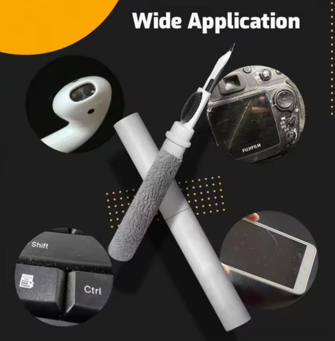 Cleaner Kit Earphones Cleaning Pen for Airpods Pro 3 2 1 Case - Problems Solved
